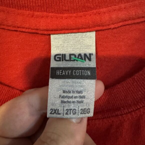 Texas Tech Red Raiders T-Shirt Red Men's 2XL NCAA College University Double Side - Picture 5 of 8